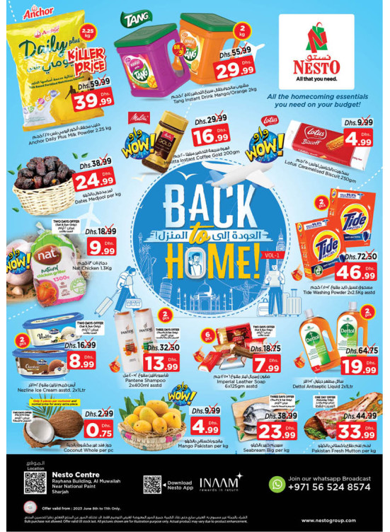 Weekend Grabs National Paints, Sharjah from Nesto until 11th June