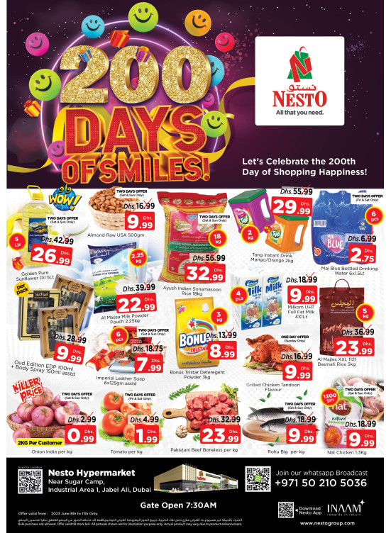 Weekend Grabs - Jebel Ali Industrial Area, Dubai