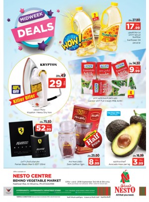 Midweek Deals - Ras Al Khaima