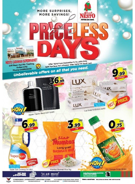 Weekend Grabs - CARAWAN SUPERMARKET, DIP