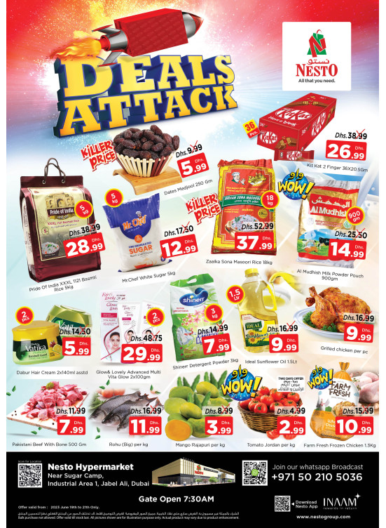 MIdweek Deals - Jebel Ali Industrial Area, Dubai