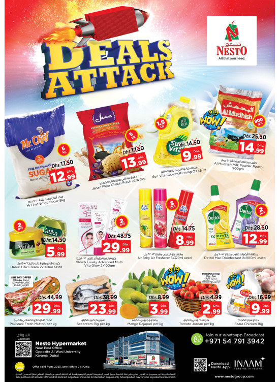 Midweek Deals - Near Karama Post Office, Dubai