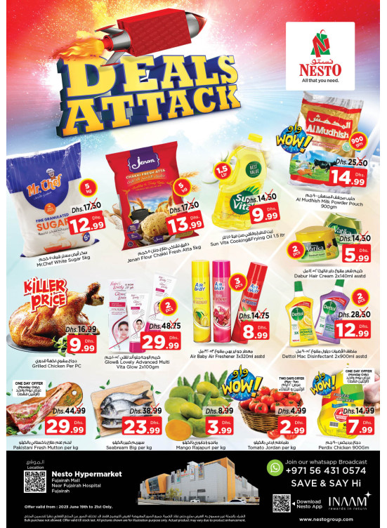Midweek Deals - Fujairah