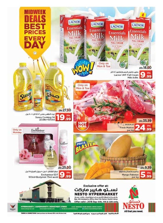 Midweek Deals - Mushrif