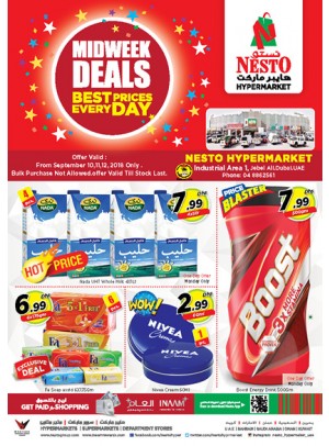 Midweek Deals - Jabel Ali