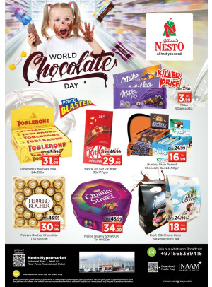 World Chocolate Day - Jebel Ali Industrial Area, Dubai