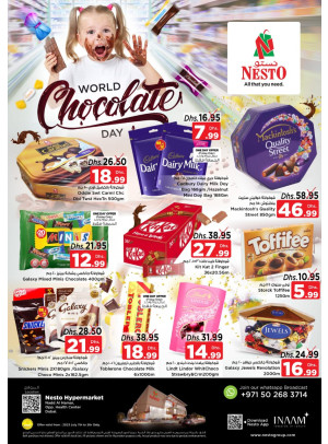 World Chocolate Day - Nadd Al Hamar