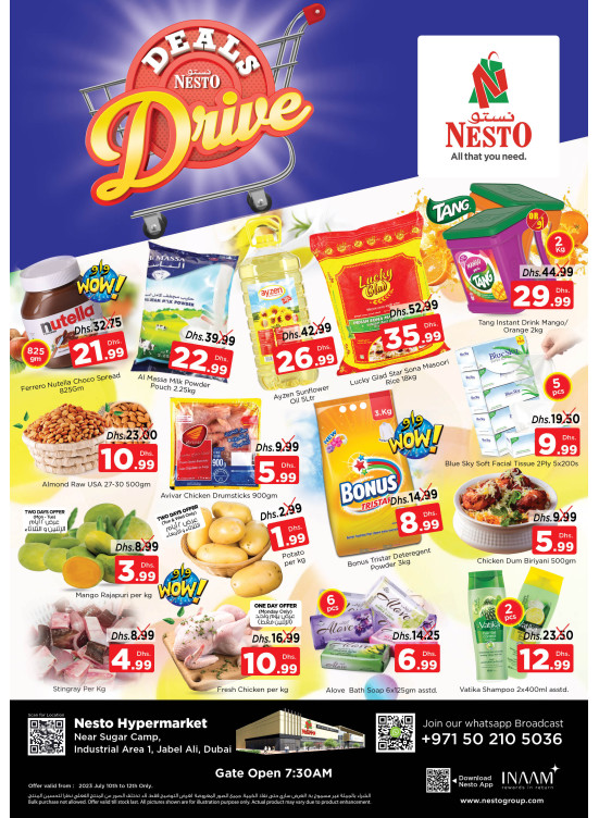 MIdweek Deals - Jebel Ali Industrial Area, Dubai