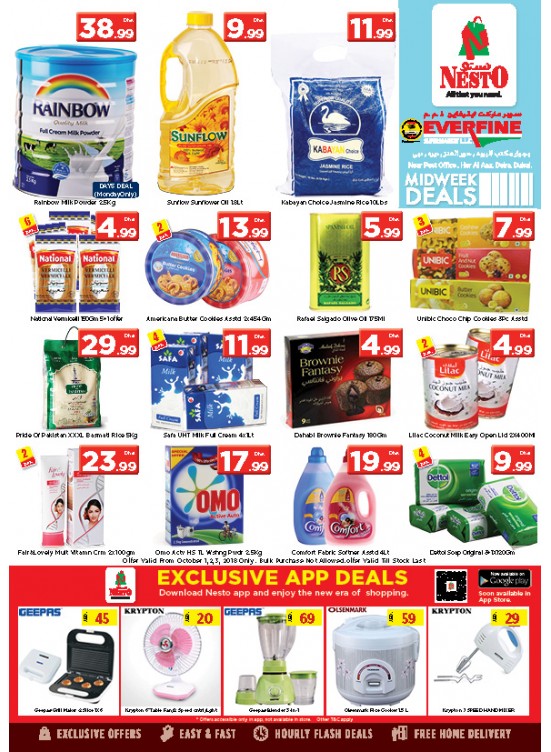 Midweek Deals - Everfine Supermarket, Hor Al Anz