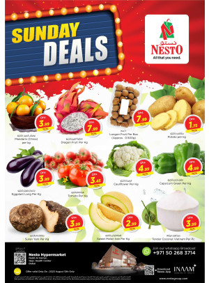 Sunday Deals - Nadd Al Hamar