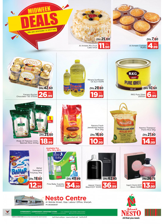 Midweek Deals - Al Wahda