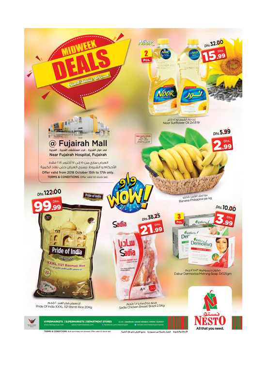 Midweek Deals - Fujairah