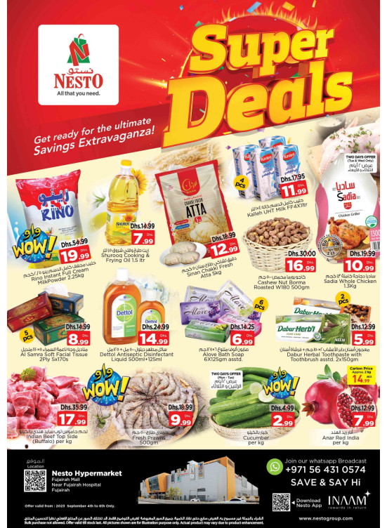 Midweek Deals - Fujairah
