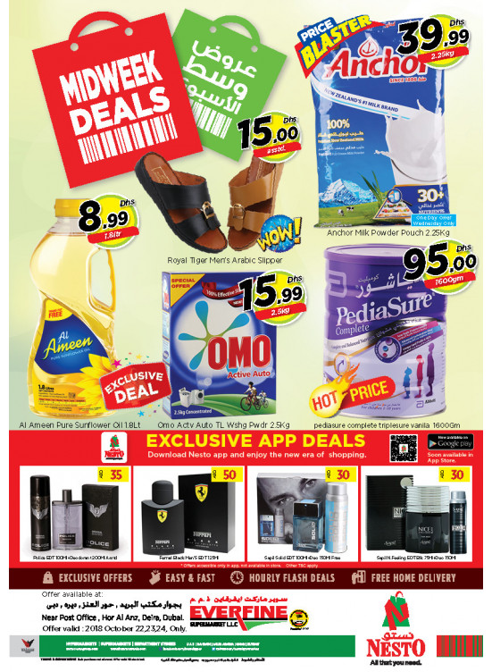 Midweek Deals - Everfine Supermarket,Hor Al Anz