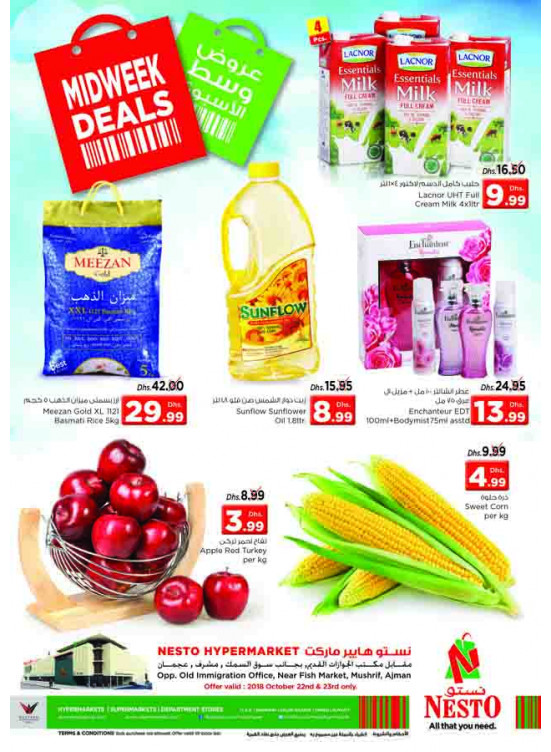 Midweek Deals - Mushrif