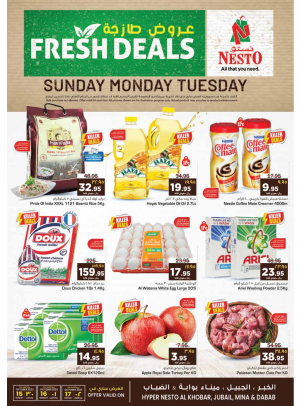 Fresh Sunday, Monday & Tuesday Deals - Dammam