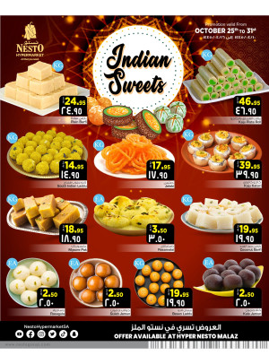 Indian Sweets - Malaz