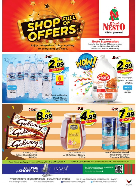 Shop full of Offers at karama chroniche