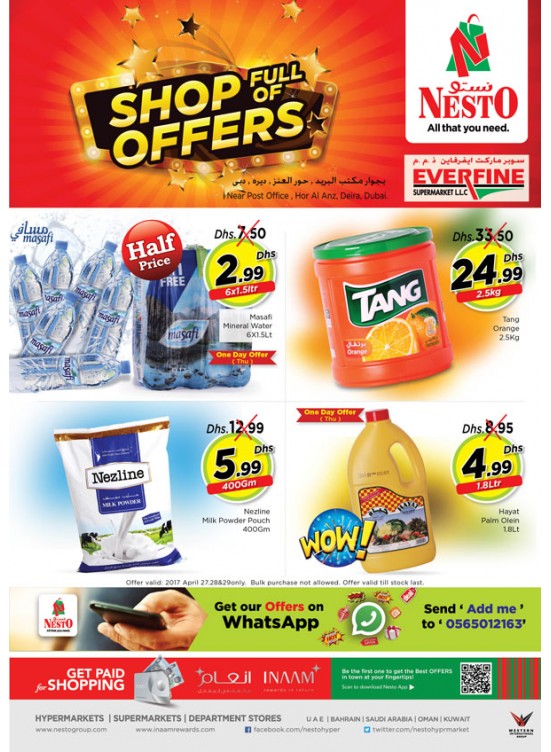 Shop Full of Offers at Everfine Dubai