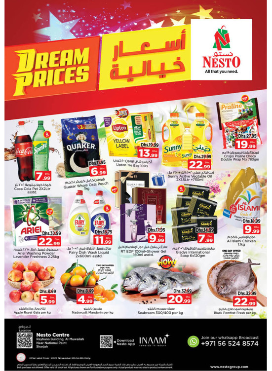 Midweek Deals National Paints, Sharjah from Nesto until 8th November