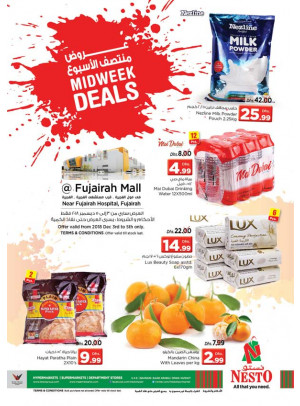Midweek Deals - Fujairah