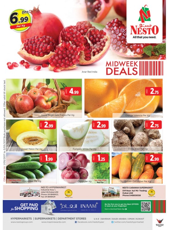 Midweek Deals
