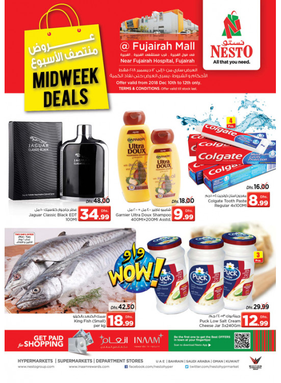 Midweek Deals - Fujairah