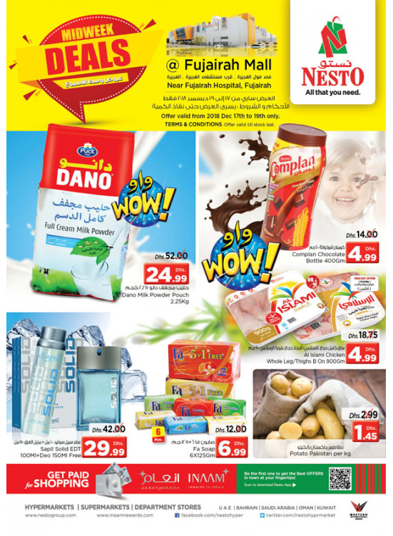 Midweek Deals - Fujairah