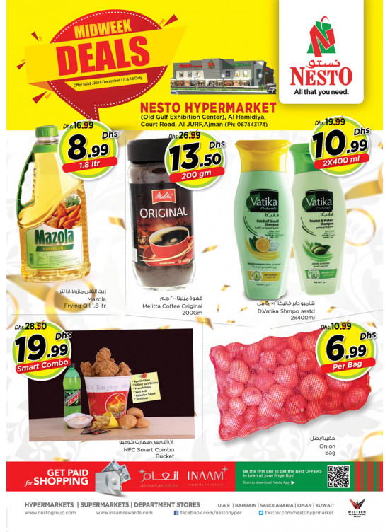 Midweek Deals - Jurf, Ajman