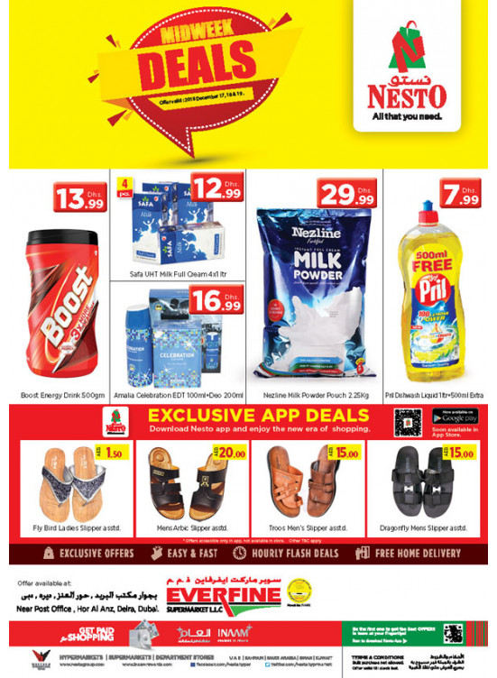 Midweek Deals - Everfine Supermarket, Hor Al Anz