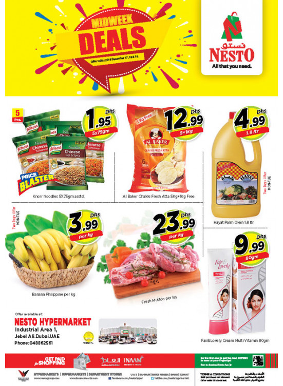 Midweek Deals - Jabel Ali