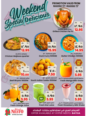Weekend Special Delicious - Batha