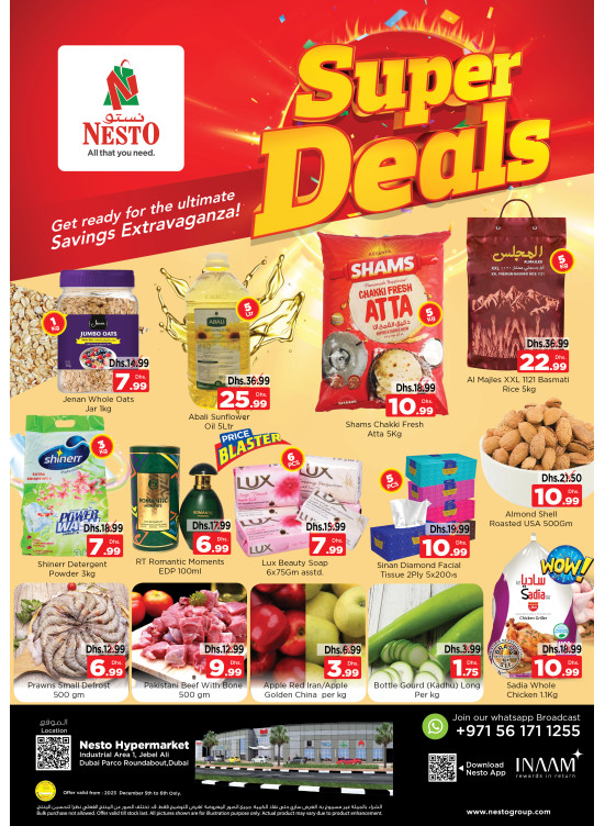 MIdweek Deals - Jebel Ali Industrial Area, Dubai