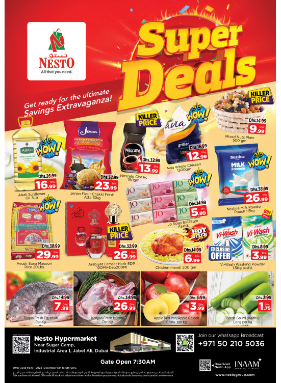 Midweek Deals - Jabel Ali