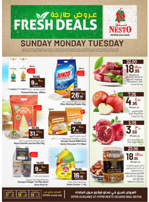 3 Days Fresh Deals - Villagio Mall, Batha