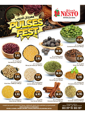 Pulses Fest - Riyadh & Qassim
