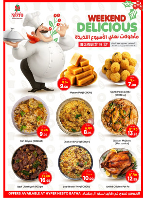 Weekend Delicious Food - Batha