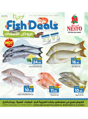 Fish Deals - Riyadh & Qassim