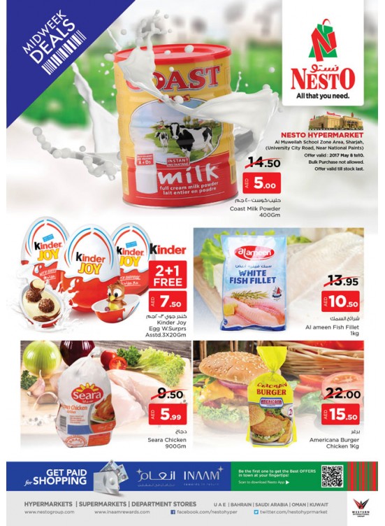 Midweek Deals - Muwailah Sharjah