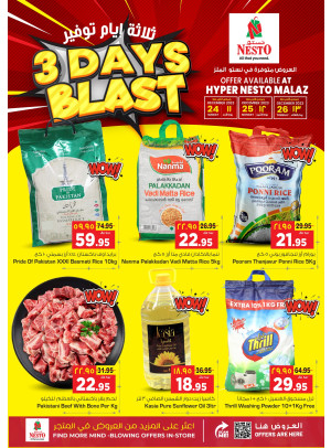 3 Days Blast - Malaz