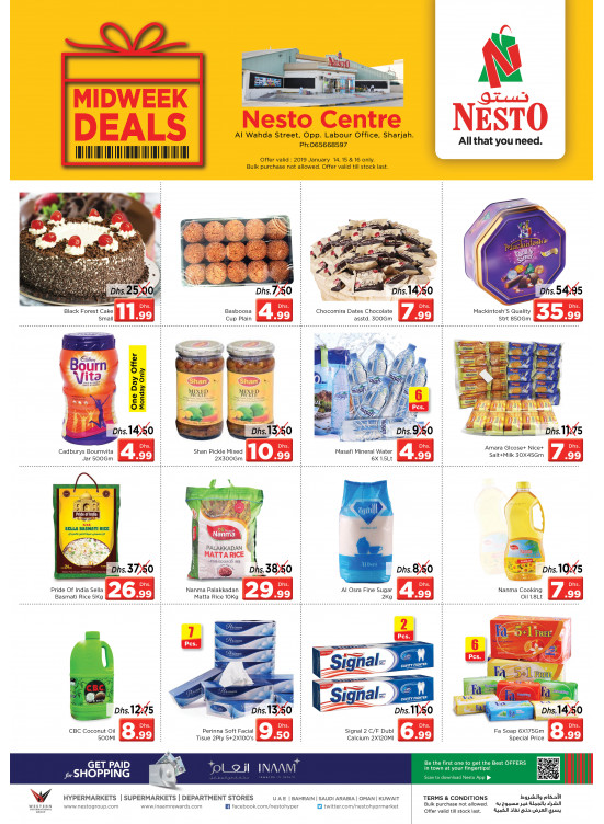 Midweek Deals - Al Wahda