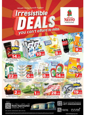 Midweek Deals - Al Waha Mall, Al Ain