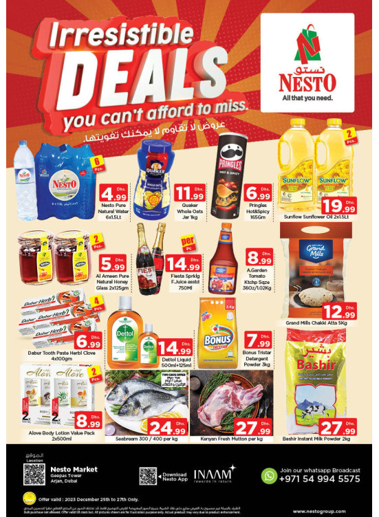 Midweek Deals - Arjan