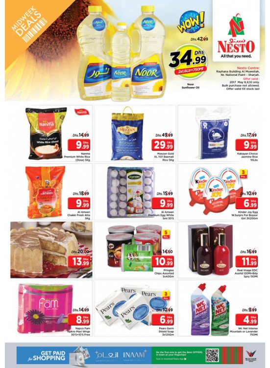 Midweek Deals National Paint Sharjah from Nesto until 11th May