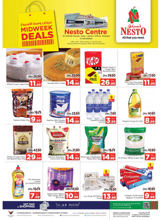 Midweek Deals - Al Wahda