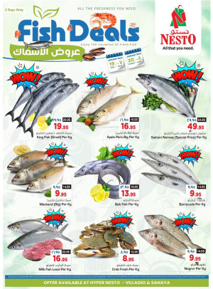 Fish Deals - Sanaya & Villagio Mall
