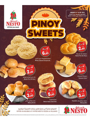 Pinoy Sweets - Azizia & Villagio Mall