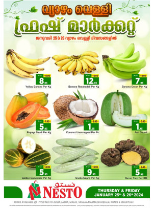 Fresh Market Offer - Riyadh & Qassim