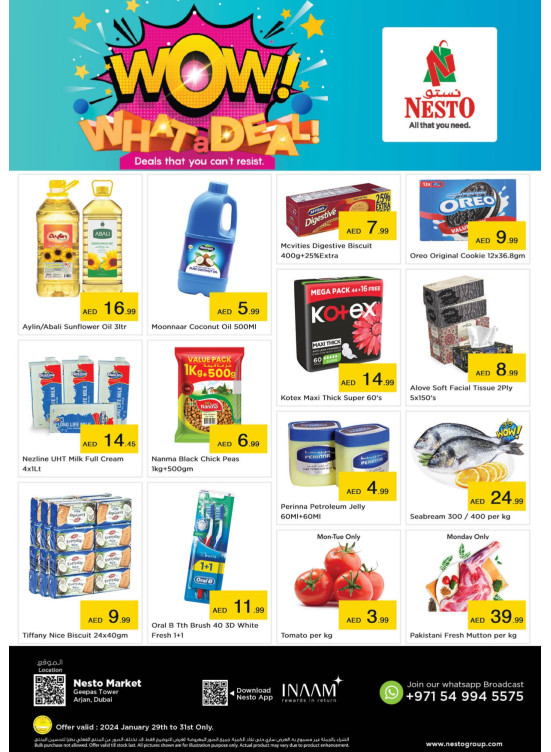 Midweek Deals - Arjan