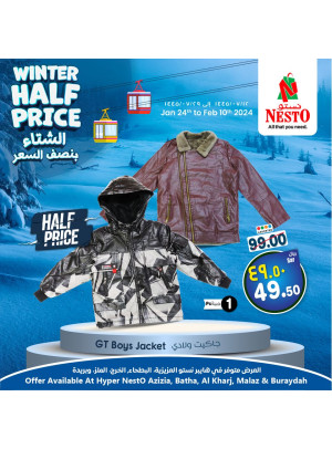 Winter Half Price Offers - Riyadh & Qassim